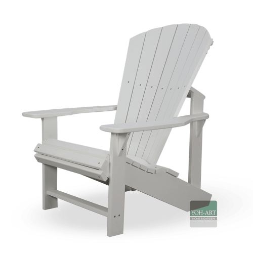 Adirondack Chair Classic Kanadischer Deckchair White