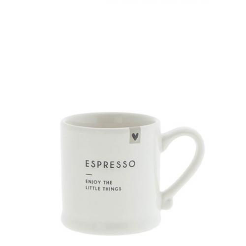 Bastion Collection Espressotasse White Enjoy the little things
