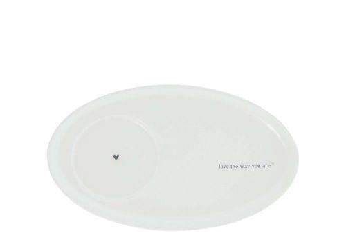 Bastion Collection Espresso Plate Love the way you are