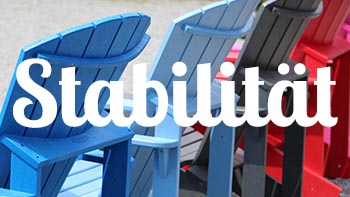 Adirondack Chair Stabilität