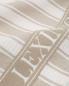 Preview: Lexington Küchentuch Icons Twill Waffle Striped, Close Up, Logo