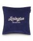 Preview: Lexington Logo Organic Cottton Velvet Kissenhülle 50x50 Preview: Lexington Logo Organic Cottton Velvet Kissenhülle 50x50