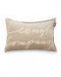 Preview: Lexington Logo Organic Cotton Velvet 60x40 Beige Preview: Lexington Logo Organic Cotton Velvet 60x40 Beige