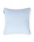 Preview: Lexington Blue/White Striped Organic Cotton Kissenhülle