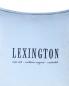 Preview: Lexington Blue Logo Organic Cotton Velvet Kissenhülle