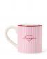 Preview: Lexington Stoneware Mug Pink,White