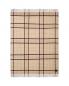 Preview: Lexington Checked Recycled Wool Throw Beige/Fig