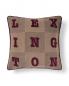 Preview: Lexington Kissenbezug Letter Patch Tweed Organic 