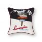Preview: Lexington Kissenhülle, Lexington The Sign, Lexington Twill, Lexington Patch Kissen, Kissenhülle mit Patch, Patch Kissen, Twill Kissenbezug, Kissenhülle Bio-Baumwolle, Organic Cotton Kissen, Dekokissen, Sofakissen, Zierkissen,
