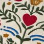 Preview: Velvet Kissenhülle, Kissenbezug Bio-Baumwolle, Organic Cotton Kissen, Dekokissen Weihnachten, Sofakissen Samt, Weihnachtsdeko Wohnzimmer, Landhaus Weihnachtsdeko, Wichtelgeschenk, Geschenkidee Weihnachten