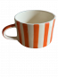 Preview: Musango Mugs Candy Strip Tangerine