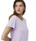 Mobile Preview: Lexington Ashley Jersey Tee T-Shirt Lavender Melange, Model, Close up