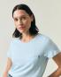 Preview: Lexington Cotton Modal Blend Classic Tee Light Blue