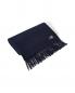 Preview: Lexington Recycled Wool Blend Scarf Dark Blue