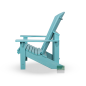 Preview: Adirondack Chair Aqua seitlich Preview: Adirondack Chair Aqua seitlich