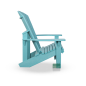Preview: Adirondack Chair Aqua seitlich rechts Preview: Adirondack Chair Aqua seitlich rechts