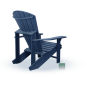Preview: Adirondack Chair Canada Navy Blue hinten rechts Preview: Adirondack Chair Canada Navy Blue hinten rechts