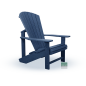 Preview: Adirondack Chair Canada Navy Blue rechts seitlich Preview: Adirondack Chair Canada Navy Blue rechts seitlich