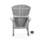 Preview: Adirondack Canadian Chair in Light Grey Preview: Adirondack Canadian Chair in Light Grey