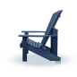 Preview: Adirondack Chair Canada Navy Blue seitlich Preview: Adirondack Chair Canada Navy Blue seitlich