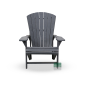 Preview: Adirondack Kanadischer Deckchair Red Preview: Adirondack Kanadischer Deckchair Red