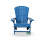 Preview: Adirondack Chair Blue Preview: Adirondack Chair Blue
