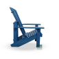 Preview: Adirondack Chair Blue Preview: Adirondack Chair Blue