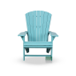Preview: Adirondack Chair Stuhl Aqua vorne Preview: Adirondack Chair Stuhl Aqua vorne