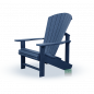 Preview: Adirondack Chair Canada Navy Blue Preview: Adirondack Chair Canada Navy Blue