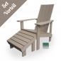 Mobile Preview: Adirondack Chair Coast Set Beige