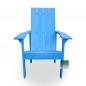 Mobile Preview: Adirondack Chair Coast Set Blue