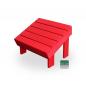Preview: Adirondack Chair Coast Set aus Kanada in Red Preview: Adirondack Chair Coast Set aus Kanada in Red