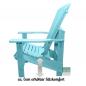 Preview: Adirondack Chair Club Canadian Deckchair Aqua Preview: Adirondack Chair Club Canadian Deckchair Aqua