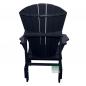 Preview: Adirondack Chair Comfort Black Night Preview: Adirondack Chair Comfort Black Night
