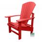 Mobile Preview: Adirondack Chair Club Kanadischer Deckchair Red