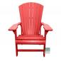 Preview: Adirondack Chair Club Kanadischer Deckchair Red Preview: Adirondack Chair Club Kanadischer Deckchair Red
