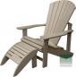 Preview: Adirondack Stuhl Classic Kanadischer Relaxsessel Beige Preview: Adirondack Stuhl Classic Kanadischer Relaxsessel Beige