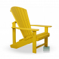 Preview: Adirondack Kanadischer Classic Deckchair Yellow Preview: Adirondack Kanadischer Classic Deckchair Yellow