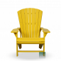 Mobile Preview: Adirondack Kanadischer Classic Deckchair Yellow