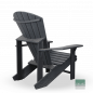 Preview: Adirondack Kanadischer Sessel Deckchair Classic Slate Grey