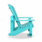 Preview: Adirondack Stuhl Classic Kanadischer Deckchair Türkis