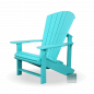 Preview: Adirondack Stuhl Classic Kanadischer Deckchair Türkis