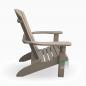 Preview: Adirondack Chair USA Classic Beige, Beige, Wood, Outdoor