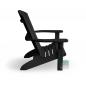 Preview: Adirondack Chair USA Classic Black Preview: Adirondack Chair USA Classic Black