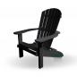 Preview: Adirondack Chair USA Classic Black Preview: Adirondack Chair USA Classic Black
