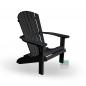 Preview: Adirondack Chair USA Classic Black Preview: Adirondack Chair USA Classic Black