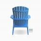 Preview: Adirondack Chair USA Classic Blue, Rueckseite