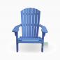 Preview: Adirondack Chair USA Classic Blue, front, dein