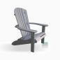Preview: Adirondack Chair USA Classic Dark Gray, schick, schoen, modern