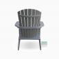 Preview: Adirondack Chair USA Classic Dark Gray, Rueckseite